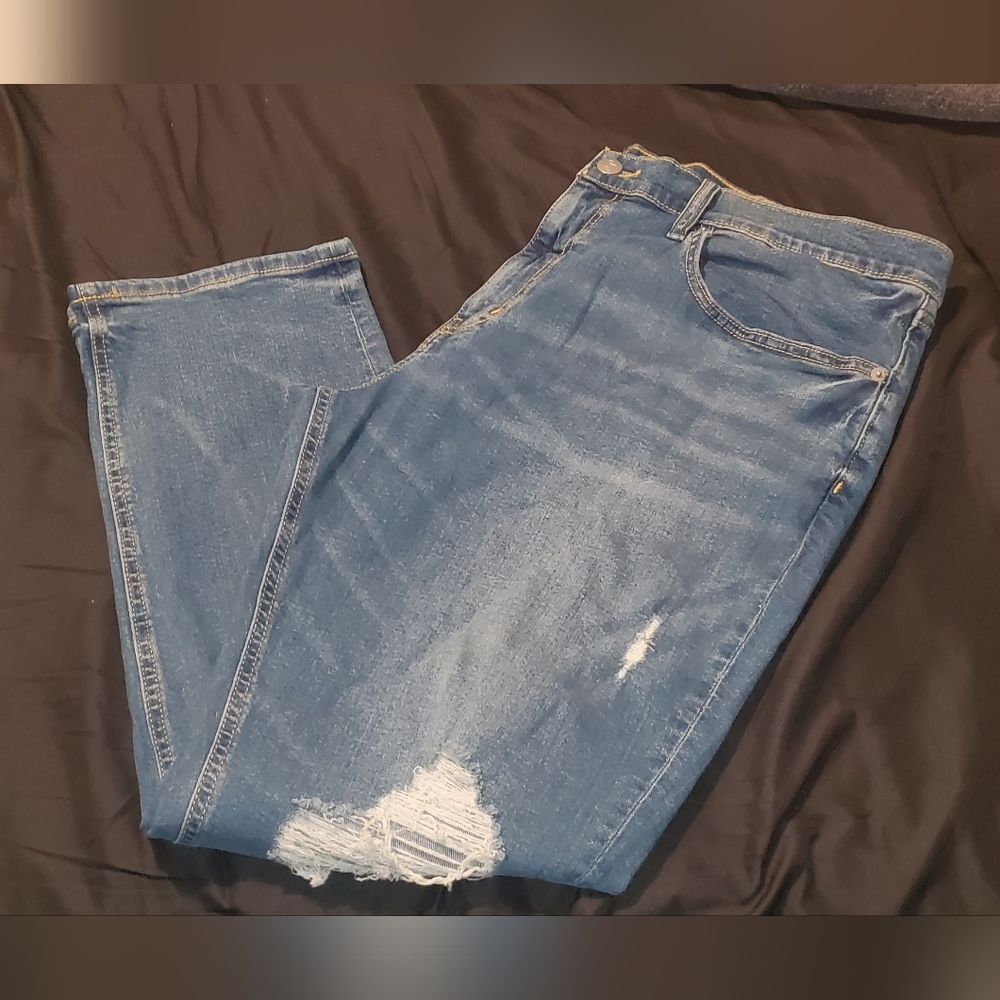 Original Use Slim taper Distressed jeans
